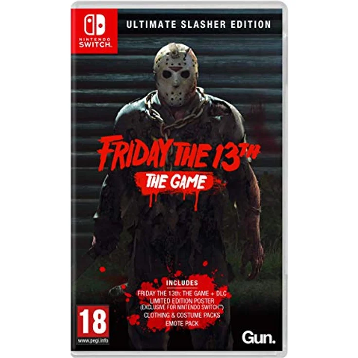 Nighthawk Interactive Friday 13th Ultimate Slasher [uncut Edition], PEGI 18, deutsch spielbar, alle DLCs inklusive, limitiertes Poster – Bild 1