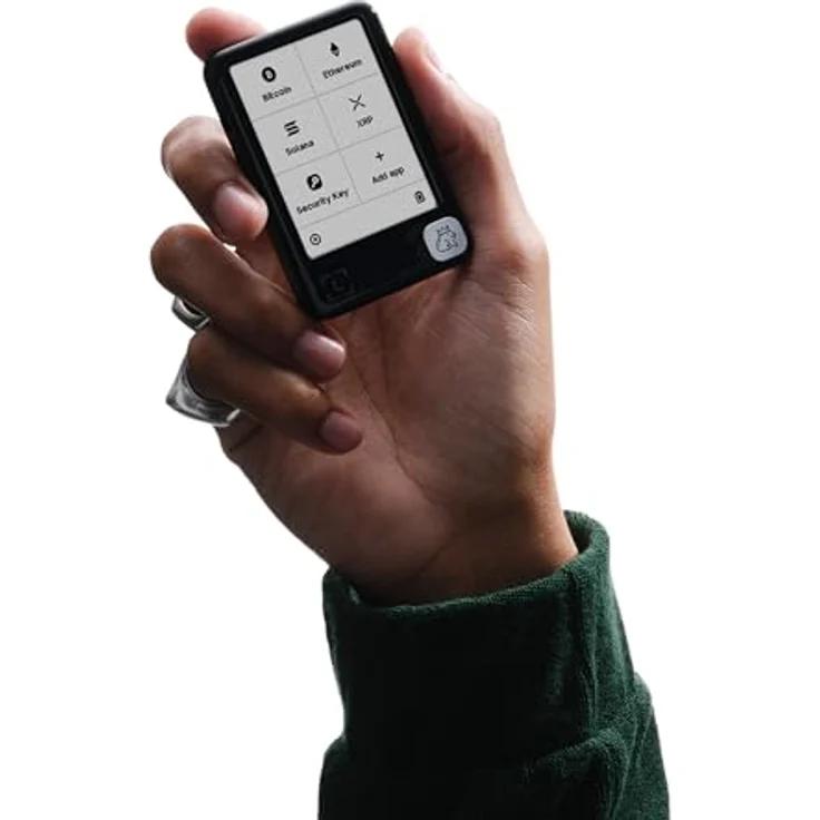 Ledger Nano Gen5, Krypto-Touchscreen-Signer für Einsteiger mit 2.8 Zoll Display, 15.000+ unterstützten Krypto-Assets, Schwarz – Bild 4