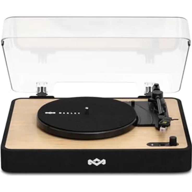 House of Marley Revolution Plattenspieler Bluetooth, nachhaltiger Vinyl Player mit 33/45/78 U/min, Dust Cover und einfacher Einrichtung – Bild 4