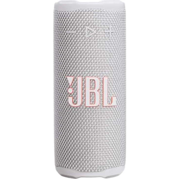 JBL Grip Bluetooth Lautsprecher, Pro Sound mit AI Sound Boost, IP68 wasser- und staubdicht, Umgebungslicht, 14h Wiedergabe, Auracast, Weiß – Bild 1