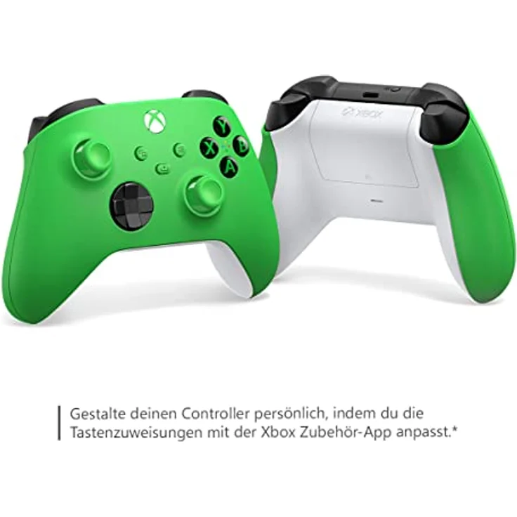 Xbox Wireless Controller - Velocity Green, drahtloses Gamepad mit strukturiertem Griff und Share-Taste – Bild 5