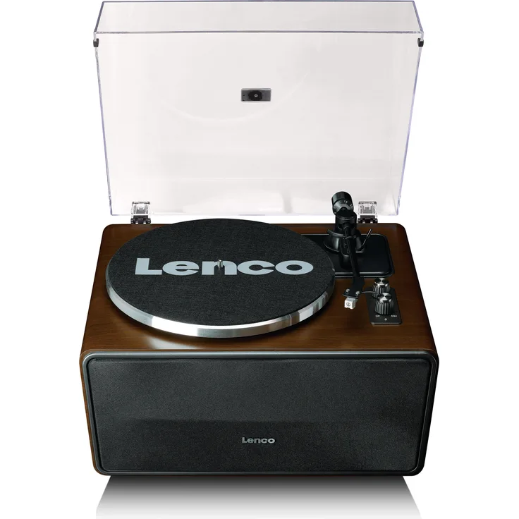 Lenco LS-470WA, Plattenspieler, Braun