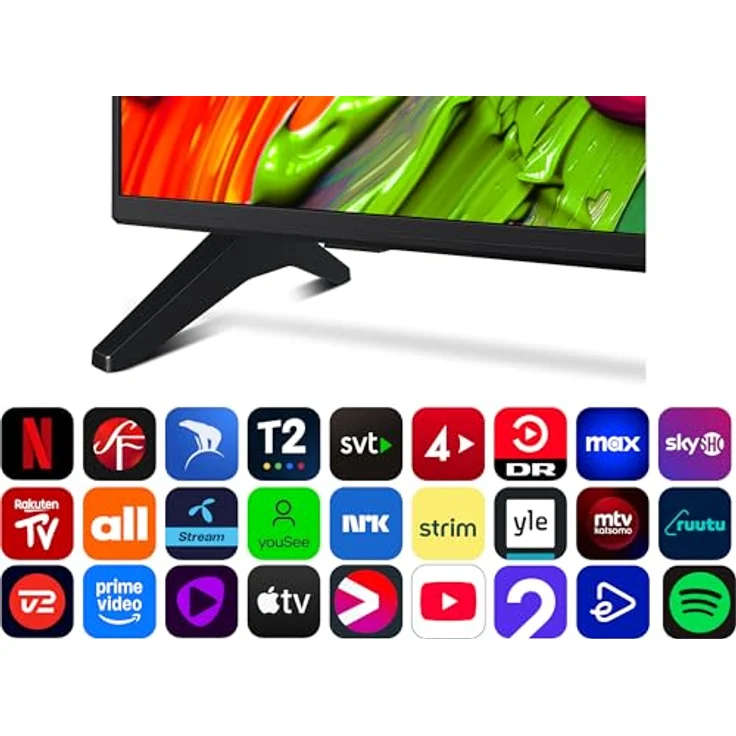 LG 43QNED70A6A, 43 Zoll 4K Ultra HD Smart TV mit AI Sound Pro und Wi-Fi, schwarz – Bild 6