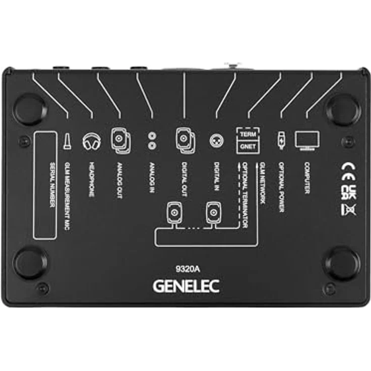 Genelec 9320A, Monitor Controller mit DA/AD-Wandler, GLM-Setup und Kopfhörerausgang – Bild 5
