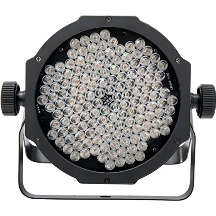 Showlite FLP-144 Flatline Panel LED Scheinwerfer (PAR Strahler, Discolicht, Bühnenbeleuchtung, Lampe, 144 LED-RBG mixing, Anschlüsse: DMX In-Out, 6 DMX Modi) – Bild 3