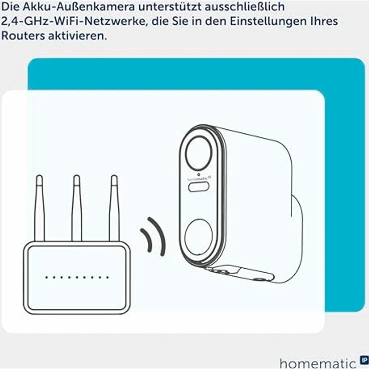 Homematic IP Akku-Außenkamera 162949A0, kabellose Überwachungskamera mit 3 MP, AI Personenerkennung, Zwei-Wege-Audio, Nachtsicht, zur Selbstinstallation – Bild 5