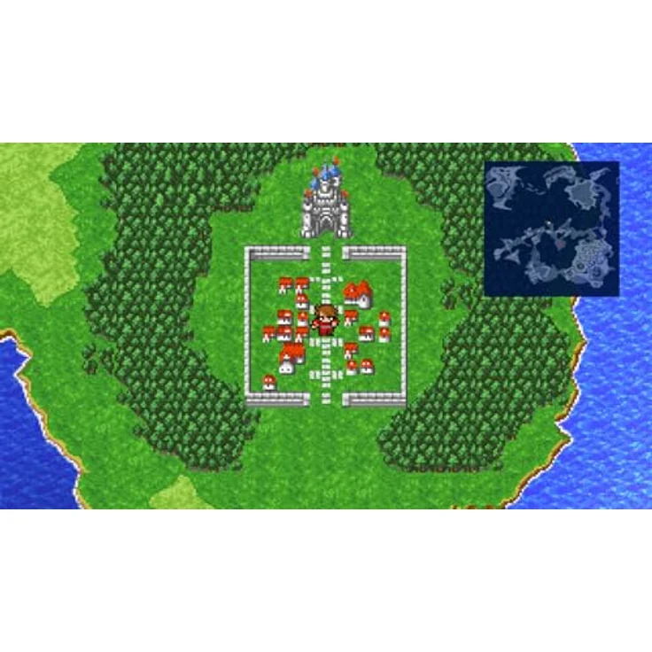 SQUARE ENIX FINAL FANTASY I-VI COLLECTION ANNIVERSARY EDITION (PS4), mit durchgängig aktualisierter 2D-Pixel-Grafik und Stickerbogen + Soundtrack – Bild 3