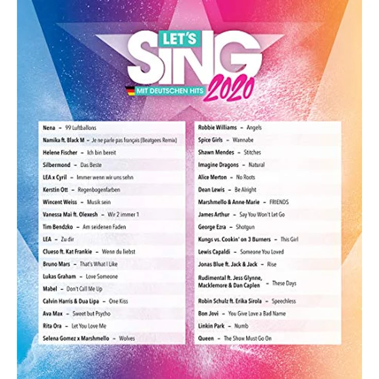 Let's Sing 2020 - Mit Deutschen Hits! (Switch) – Bild 2