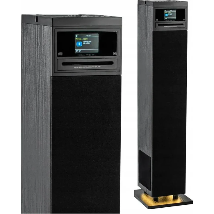 Akai AEROBEAT PILLAR, Aktiver Standlautsprecher mit EU Plug 220V