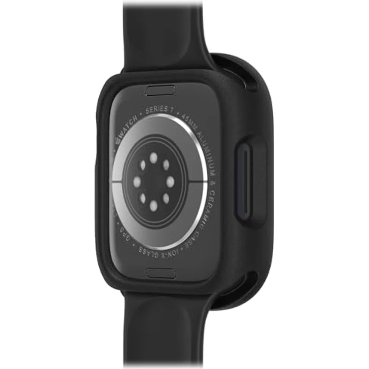 Otterbox Exo Edge Schutzhülle für Apple Watch Series 7 und 8, 45 mm, Schwarz, optimaler Schutz vor Stößen und Kratzern – Bild 3