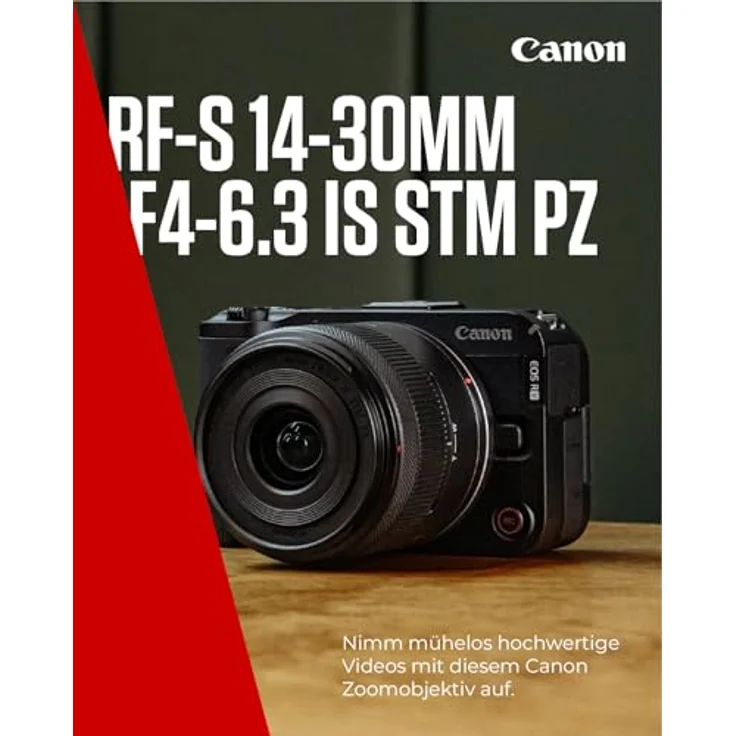 CANON RF-S 14-30mm F4-6.3 IS STM PZ, Weitwinkel-Objektiv für Canon R-Mount, Schwarz, mit internem Power Zoom und optischem Bildstabilisator – Bild 2
