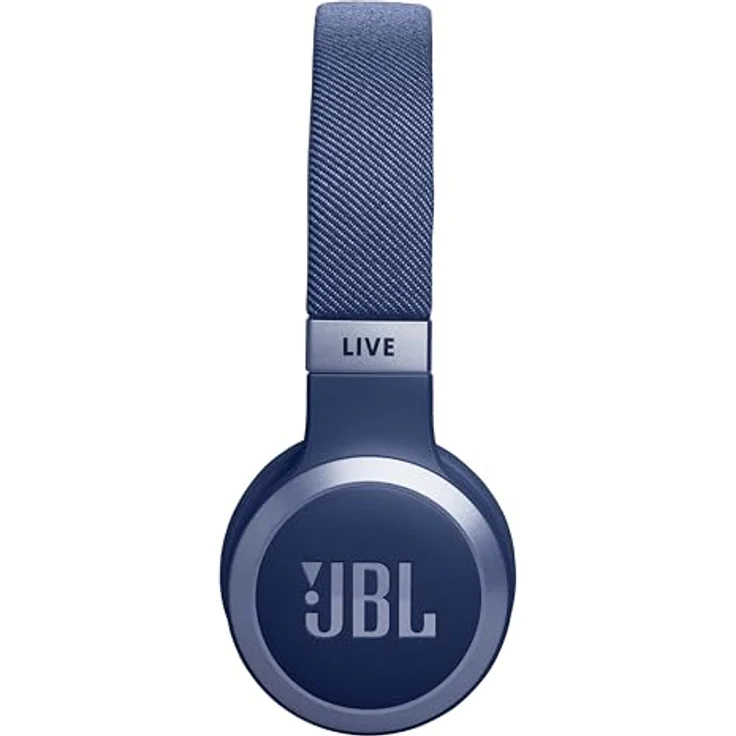 JBL Live 670 NC – Bluetooth On-Ear-Kopfhörer mit adaptivem Noise-Cancelling – Kabellose Ohrhörer Signature Sound und Sprachassistent – Langer Musikgenuss für bis zu 65 Stunden – Blau – Bild 3