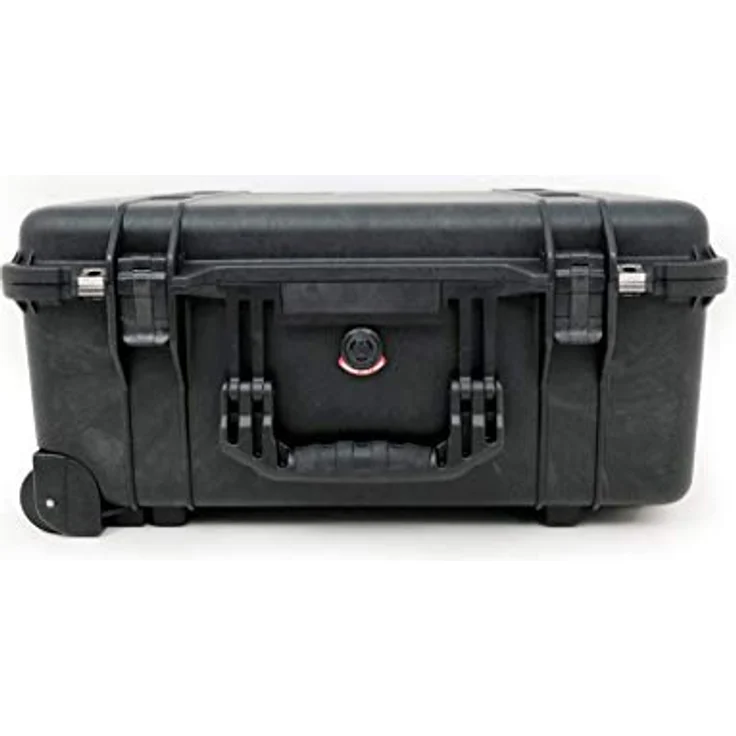 PELI 1560 Langer Schutzkoffer mit Rollen, IP67 Wasser- und Staubdicht, 44L Volumen, Hergestellt in Deutschland, Ohne Schaum, Schwarz – Bild 6