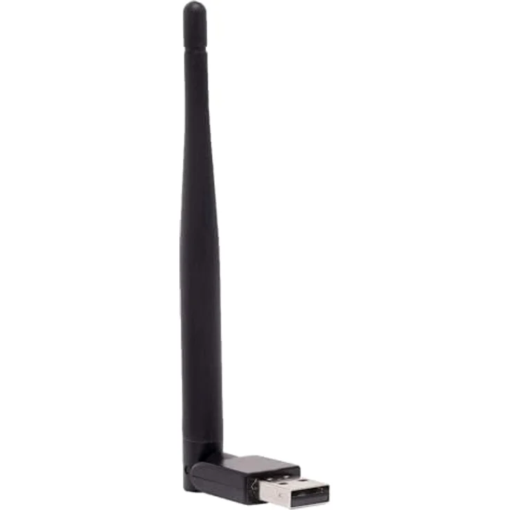 HTS e-com WLAN USB Stick für Digi Quest Q60 / Q80 / Q90 / Q99 TivuSat Receiver – Mini Adapter mit +2dB Antenne, 150 Mbit/s, Plug & Play, USB 2.0/3.0 Support – Bild 4