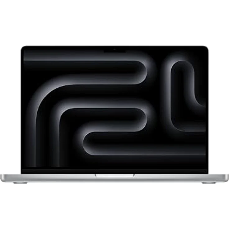 Apple MacBook Pro 14" (2023), Apple M3 Pro, 18 GB RAM, 512 GB SSD, Silber – Bild 1