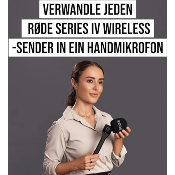 Rode Microphones Interview GO Handheld Adapter für Wireless GO INTERVIEWGO Black – Bild 5