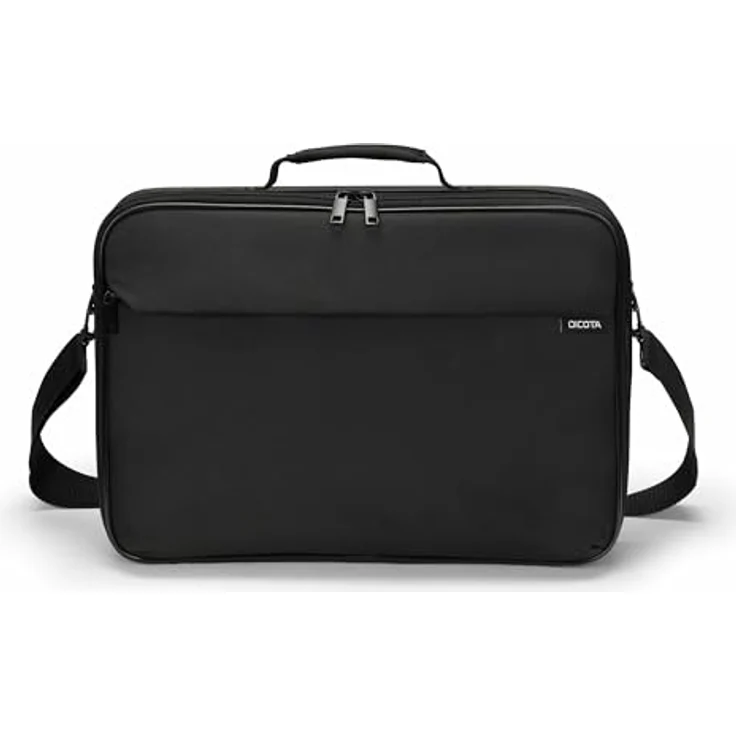 Dicota Multi ONE 14-16, Laptop-Tasche für 14-16 Zoll Notebooks, mit Komfortgriff und abnehmbarem Schultergurt, inkl. Vortasche für Zubehör – Bild 1