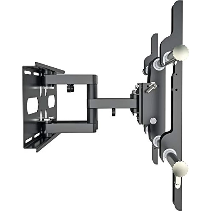SCHWAIGER LWH603D 011 TV-Wandhalterung für Flachbildschirme mit 94-178 cm (37-70 Zoll), Halterung für LCD LED TFT Plasma, max. Belastung 60 kg, schwarz – Bild 5