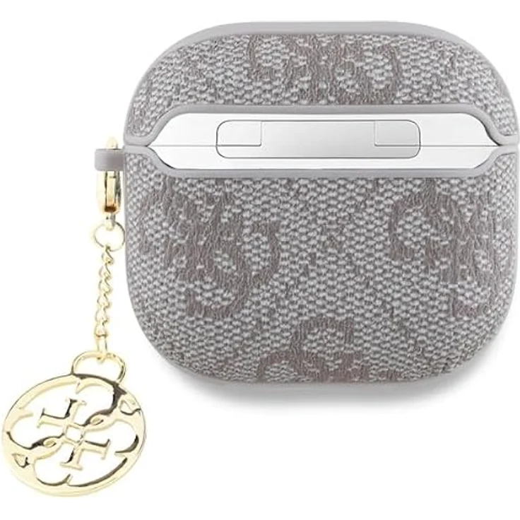 CG MOBILE Fall 4G Charm Collection für AirPods 4, Hardcase aus Leder und PC, Pink – Bild 2