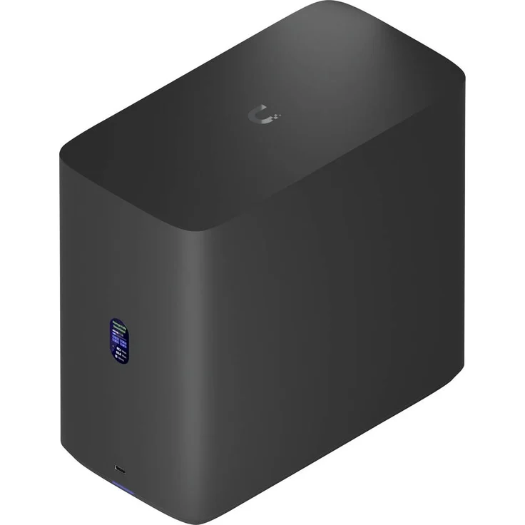 Ubiquiti Networks UNAS-4-B, NAS-Server mit 4 HDD-Schächten, 2 M.2 NVMe Slots, 2,5-GbE-Netzwerk und USB-C-Konnektivität