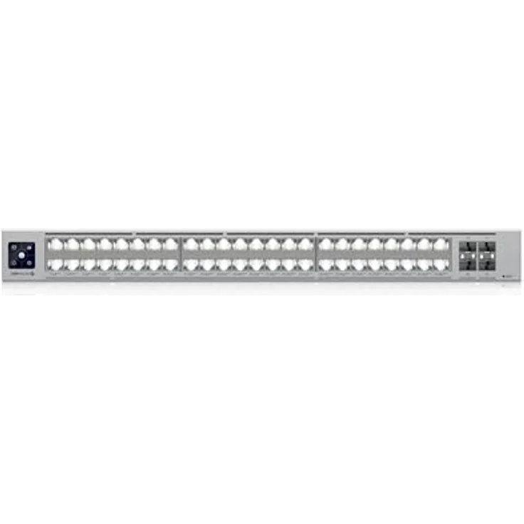 Ubiquiti UniFi Switch Pro 48, 48-port Layer 3-Netzwerk Switch mit 4 SFP28-Ports, PoE bis 1080 W, Silber – Bild 3