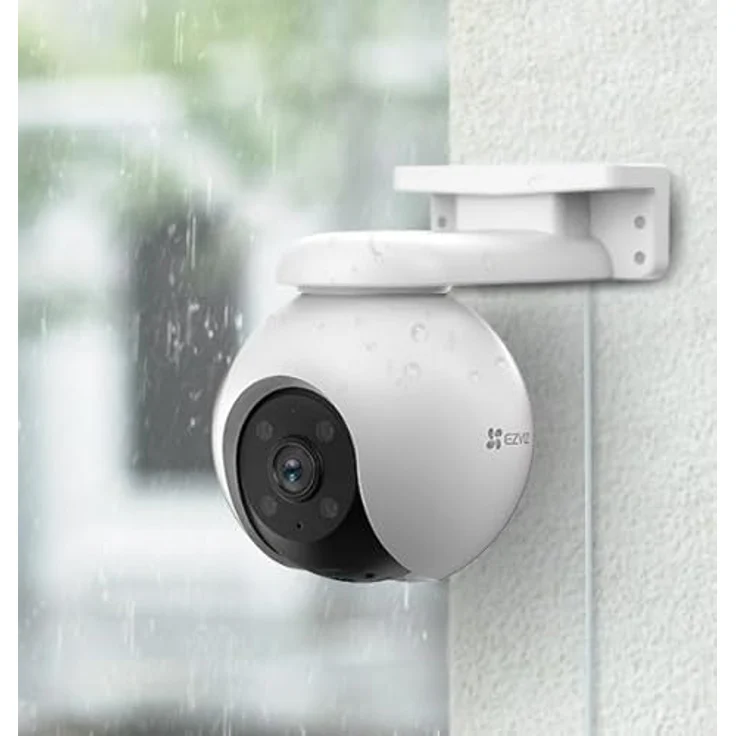 EZVIZ H8 PRO 5MP Outdoor WLAN Kamera Sicherheitskamera Überwachungskamera (Außenbereich, 1 Stück, 360° für breitere Bilder, 3K für klarere Details) – Bild 2