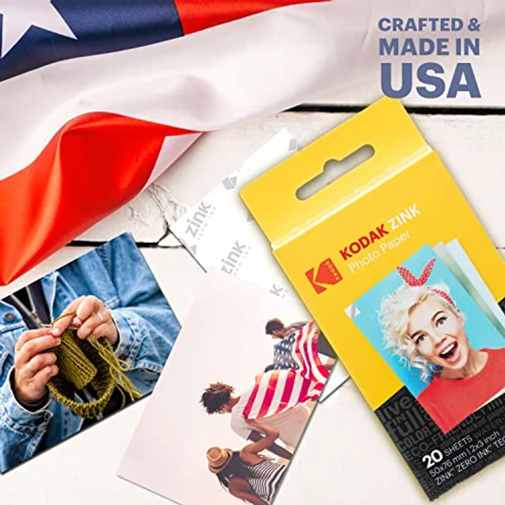 Kodak Zink Photo Paper 20pc (S) 50 x 76 mm Instant Picture Film – Instant Picture Films – Bild 6