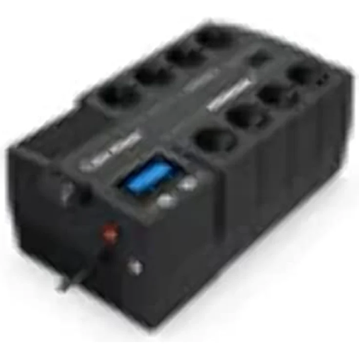 Cyberpower BRICs LCD Series BR1000ELCD, Line-Interaktive USV mit 1000 VA, 600 W, 8 Ausgängen, USB-Anschluss, für 220/230/240 V – Bild 1