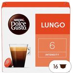 Nescafé Dolce Gusto Caffè Lungo, Kaffee Kapseln, 16 Portionen, 1er Pack, 112g
