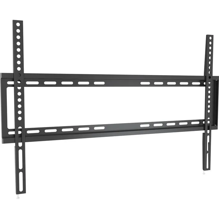 ARLI TV Wandhalter flach ultra slim Wandhalterung TV-Wandhalterung, Schwarz, 37-70 Zoll LED LCD VESA 100-400mm