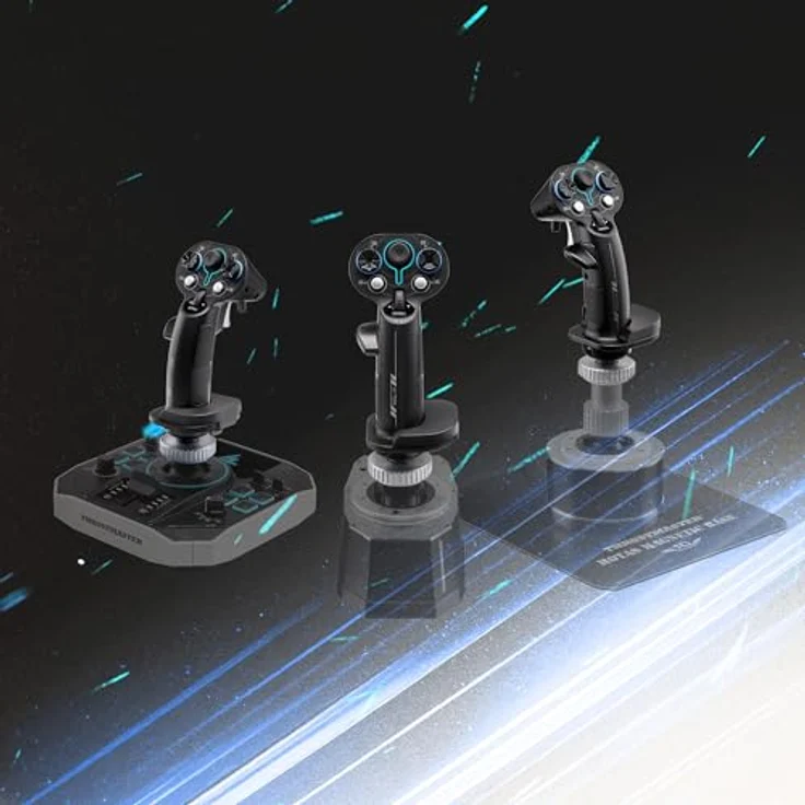 Thrustmaster Sol-R 3 AddOn Grip, Gamepad mit 21 zuweisbaren Aktionstasten und H.E.A.R.T. Präzisionssensoren, ambidextrous, beleuchtet – Bild 4