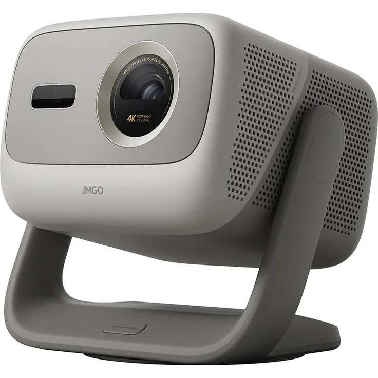 JMGO N3 4K, Beamer mit 1800 ANSI-Lumen, 3D-Wiedergabe, Google TV 3.0, grau