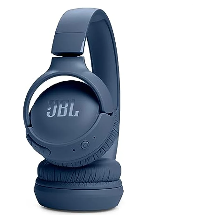 JBL Tune 520BT Wireless On-Ear Kopfhörer – Mit JBL Pure Bass Sound, Bluetooth und leichtem, faltbarem Design – Bis zu 57 Stunden Musikwiedergabe – Blau – Bild 4