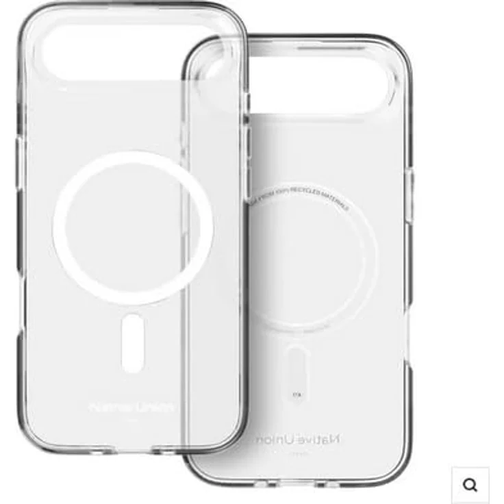 Native Union (Re)Clear Case für iPhone 17 Pro, transparentes Handyhülle aus 100 % recyceltem PCTG & TPU, kratzfest und MagSafe-kompatibel – Bild 1