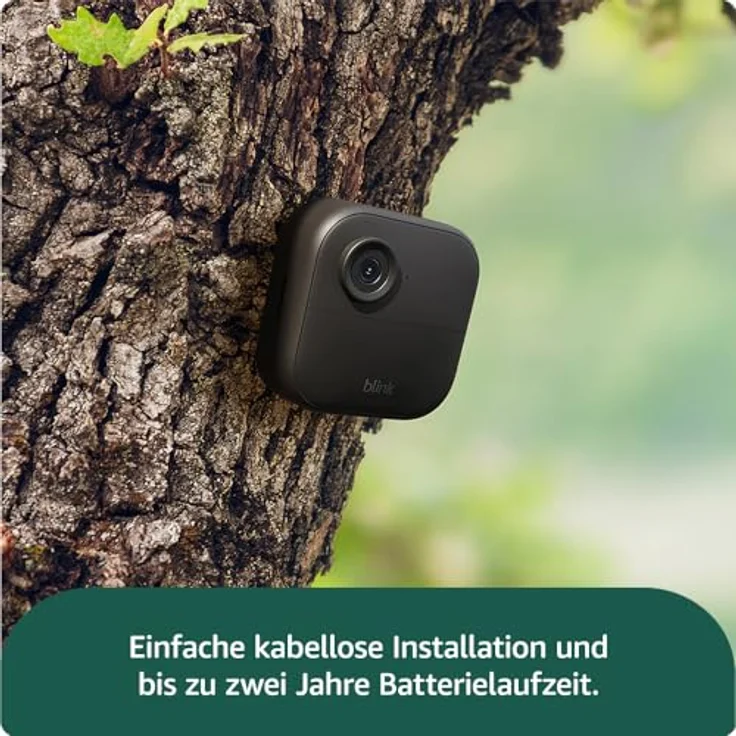 Blink Outdoor 4, Kabellose HD-Sicherheitskamera mit 2 Jahren Batterielaufzeit, fortschrittlicher Bewegungserfassung, funktioniert mit Alexa, IP65, Zusatzkamera – Bild 2