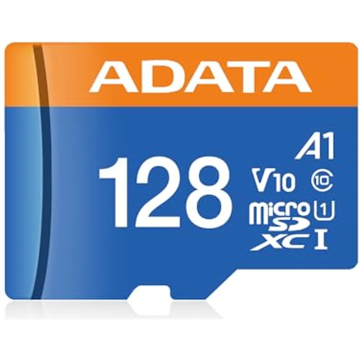 ADATA Premier Speicherkarte 128 GB MicroSDXC Klasse 10 UHS-I - Speicherkarten (128 GB, MicroSDXC, Klasse 10, UHS-I, 85 MB-s, Schwarz, Blau) – Bild 4