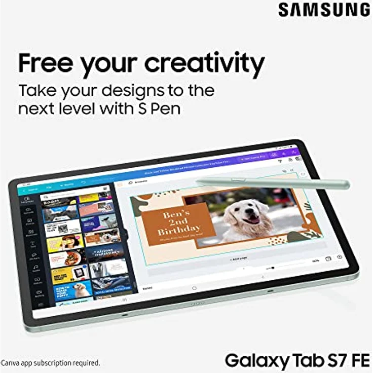 Samsung S Pen EJ-PT730 für Galaxy Tab S7 FE, Schwarz – Bild 3