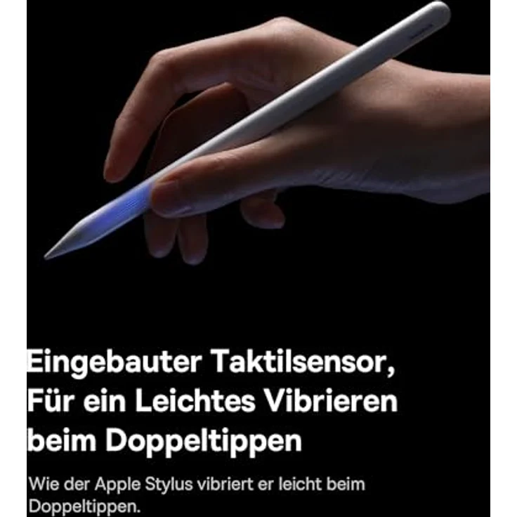 Baseus iPad Stift, Stylus Pencil mit 17H Akkulaufzeit, Palm Rejection, Fernsteuerung, USB C, magnetisch für iPad 6/7/8/9/10/11, Pro 11“/12.9“/13'', Air 3/4/5/6/7, Mini 6/7 – Bild 4