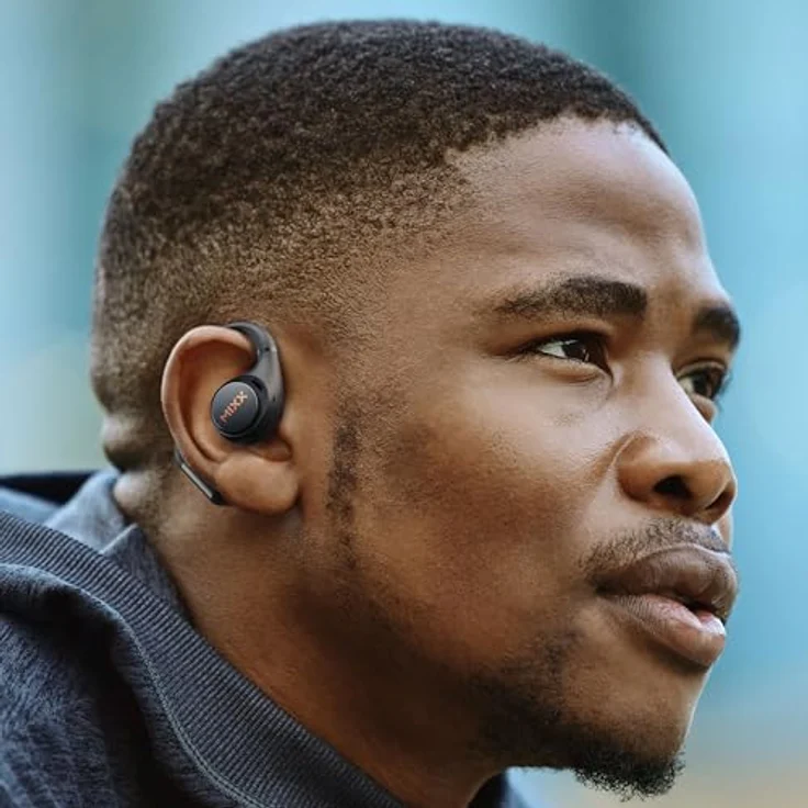 Mixx AirFlow OWS, Sportkopfhörer mit Ohrbügel, Open-Ear-Design, schweißresistent, 24 Stunden Akkulaufzeit – Bild 5