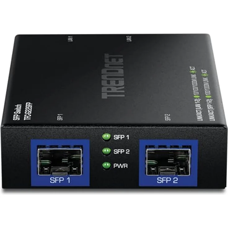 Trendnet 4-Port Gigabit Switch, unmanaged Netzwerk Switch mit 8 Gbit/s Kapazität, lüfterlosem Design, Schwarz – Bild 4
