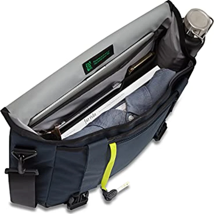 Timbuk2 Commute Messenger 38 cm Laptopfach, blau, 100% Polyester, eco nautical Design – Bild 2