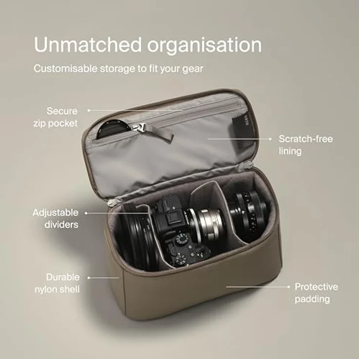 Urth Arkose 20L Backpack mit Kameraeinsatz, praktische Kameratasche für Fotografie, Grün – Bild 5
