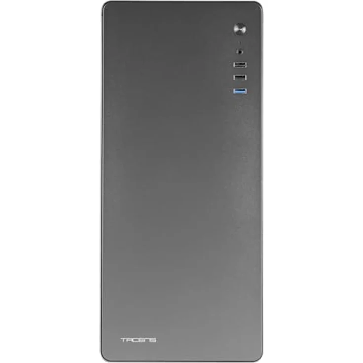 Mars Gaming Tacens ENSIS, PC ATX Gehäuse, Ultra-Robuste Struktur, Semi-Tower mit 120mm FDB Ultra-Leisem Lüfter, USB 3.0, Schwarz – Bild 3