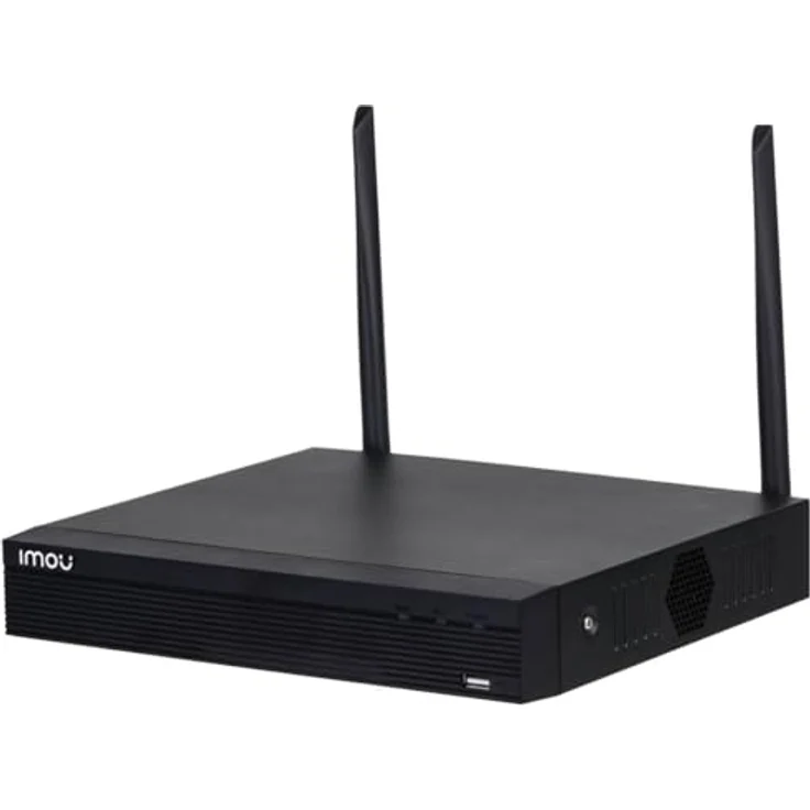 Dahua NVR1108HS-W-S2, 8-Kanal IP Netzwerkrecorder mit 6MP Auflösung, 40Mbps Bandbreite, WiFi, H.265 Kompression und P2P Zugriff