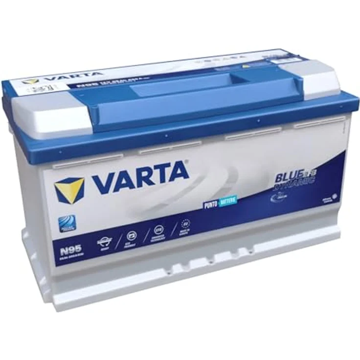 VARTA N95 Blue Dynamic EFB 12V 95Ah 850A Autobatterie mit Start-Stop-Technologie, 595 500 085 – Bild 2