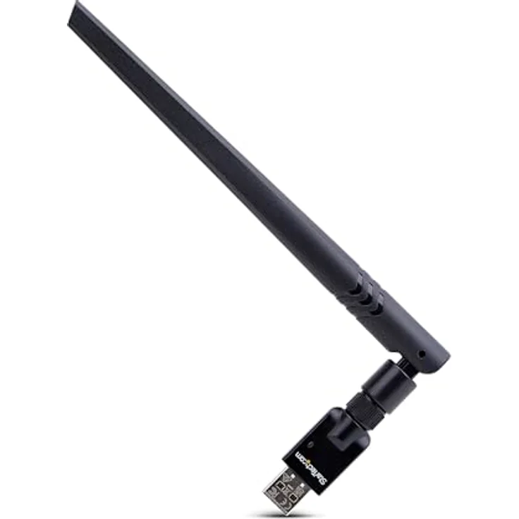 StarTech.com USB Bluetooth 5.3 Adapter AV53C1, Klasse 1 Dongle mit 100 m Reichweite für PC/Laptop, Schwarz, Plug-and-Play für Windows/Linux – Bild 10