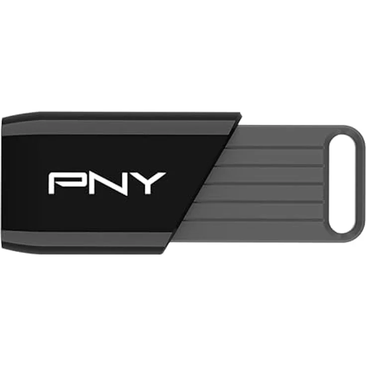 PNY Attaché X 128GB USB-Stick, USB 3.2 mit 130 MB/s Übertragungsgeschwindigkeit, robuster Schiebeverschluss – Bild 5
