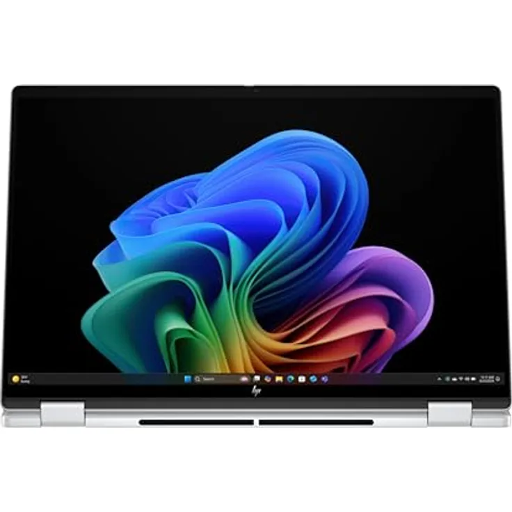 HP OmniBook X Flip 16-as0173ng, 16" 2.8K OLED Touchscreen, Intel Core Ultra 7, 16GB RAM, 512GB SSD, Windows 11, silber
