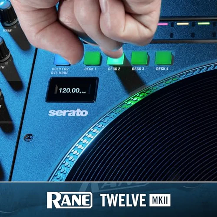 RANE DJ TWELVEMKII 12-Zoll-Motortisch-Controller mit echtem Vinyl-Touch – Bild 7