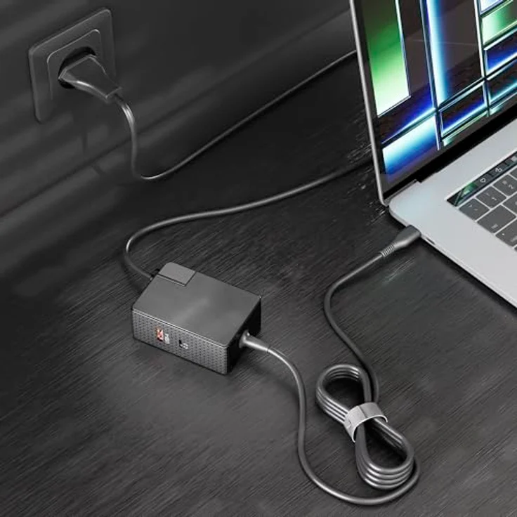 Purelink VL-PSU110 USB Netzteil (100 W), 3-Port GaN Ladegerät mit USB-C & USB-A, Schwarz – Bild 7